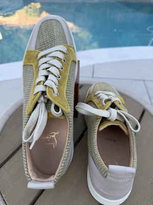 Christian Louboutin Rantulow Orlato Flat Wimesh Low-Top Sneaker