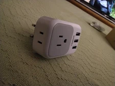 TESSAN Multi Outlet Extender with 3 USB Ports - Charging Station for Cruise,...