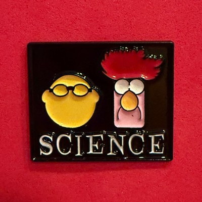 Pin Badge Anstecker, Muppet Show, Beaker & Prof. Dr. Honigtau Bunsenbrenner