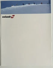 Swissair Airlines Vintage Stationery  - Pack of 5 sheets