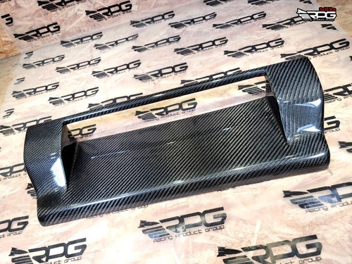 RPG Carbon Rear Bumper License Plate Backing Frame for 97-01 Subaru Impreza GC8 - Picture 12 of 17