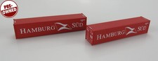 2 x C-Rail Hamburg Containers UNBOXED N Gauge (Ship1)