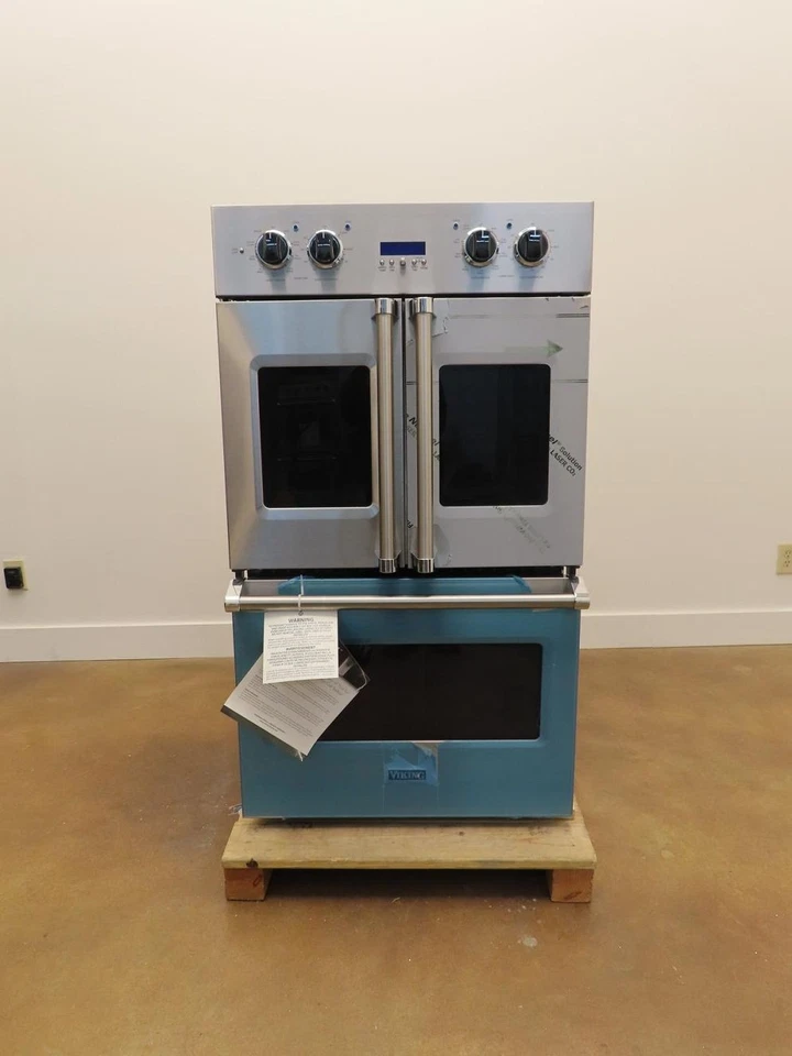 Viking Professional Serie 7 VDOF7301SS 30" Puerta Francesa Doble Horno Modelo 2020 Foto 2 de 4