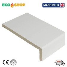 uPVC Window Sill Cover Capping Fascia Board 1m & 1.25m White