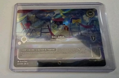 Enchanted - Bad-Anon - Villain Support Center  222/204 Shimmering Skies Holo