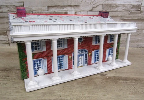 Vtg 1960's Marx Battle of Blue & Gray Playset Southern Plantation Mansion House