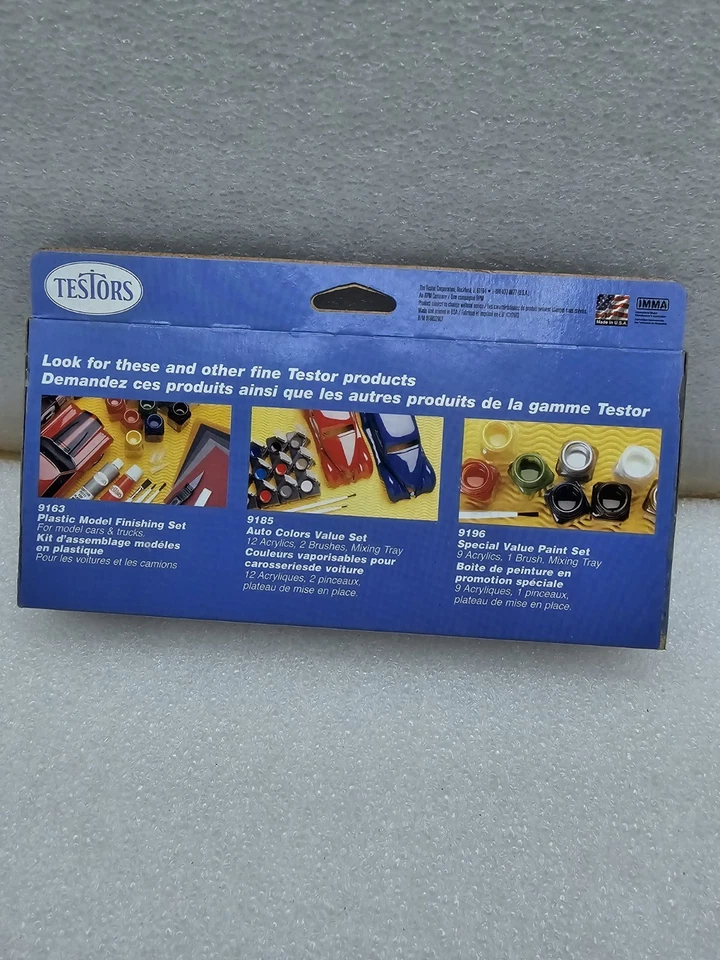 Testors Acrílico Aviones Colores 7 Pinturas Acrílicas 3 Pinceles Nuevo Sellado 9188 Foto 2 de 4