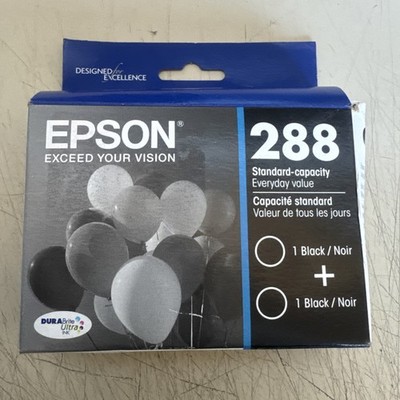 PICK EXP - Epson 288 Black + Black Standard Capacity Ink Cartridges