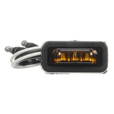 Truck-lite 36115y Amber 36 Series Flex-lite Led Mc Light 3 Diode Rear Exit Wire Truck-lite 36115y Amber 36 Series Flex-lite Led Mc Light 3 Diode Rear Exit Wire