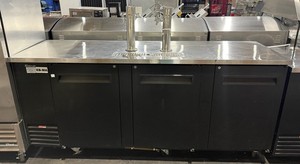 TURBO AIR TBD-4SB-N 90 3/8" DRAFT BEER SYSTEM W/ 4 KEG CAPACITY- 2 COLUMNS