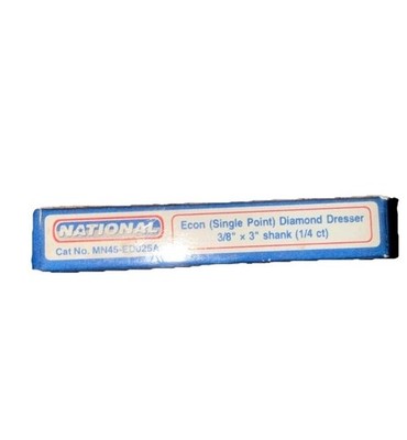 National Diamond Dresser: 1/4 Carat, 3/8'' Shank Dia MDD1751