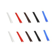 10 Pairs Replacement Silicone Eyewear Leg Covers Non Glasses Sleeves