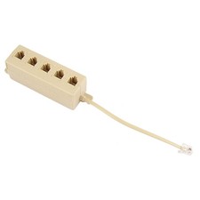 Office Home 6P4C RJ11 5 Pin Male to Female Adapter Extension Cord Cable