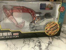 Jing Bang Link Belt Hybrid Diecast Excavator/ Digger, New In Box