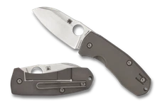 Spyderco Knives Techno 2 Frame Lock 6AL-4V Titanium XHP C158TIP2