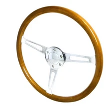Spec-D Tuning SW-W-112 Wood Plastic Composite Steering Wheel