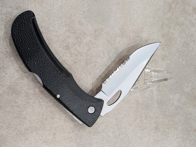 Gerber 450 E-Z-OUT Combo Blade Lockback Pocket Knife     Nice!!! 