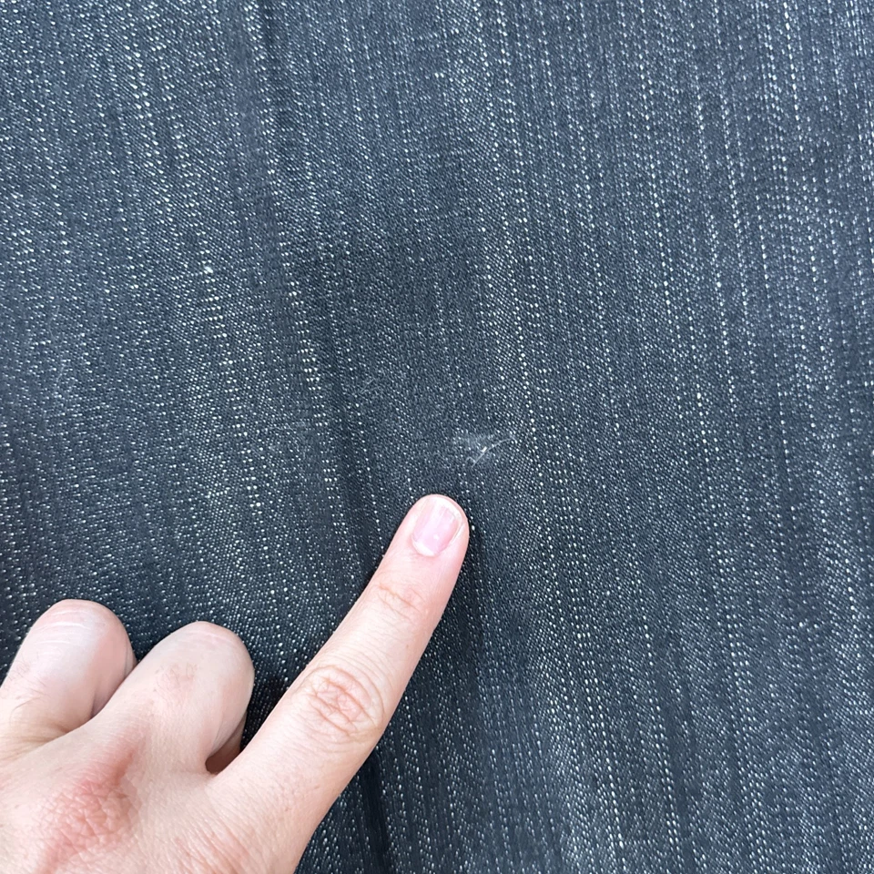 Vintage 5ive Jungle Jeans Mens 44 Black Denim Pants JNCO Style Baggy Southpole - Image 2 of 4