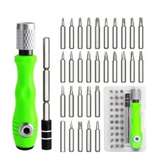 32 In 1 Small Screwdriver Bit Set Precision Magnetic Portable Repair Tool Kit UK