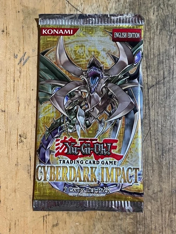 Yu-Gi-Oh! TCG Cyberdark Impact Sealed Collectible Card Game Packs