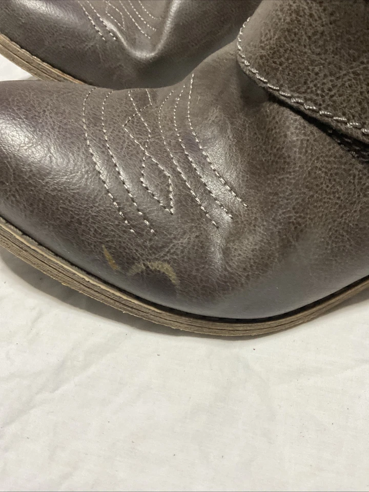 Big Buddah Botines Vaquera Western Marrón Mujer’s Talla 7.5 Country Festival Foto 4 de 4