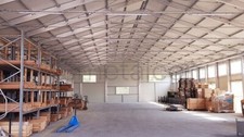 Stahlhalle 12x55x5m PV-Anlage vorbereitet Industriehalle Lagerhalle Gewerbehalle
