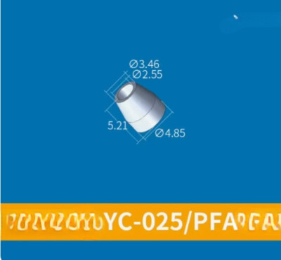 10PC NEW FIT FOR Isolation valve joint YC-025/PFA material