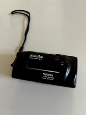 Nishika 3-D N9000 FreeFocus 4 Lens Quadra Lens 35mm Film Camera For Parts