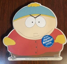 1998 South Park Cartman Magnetic Notepad Cartoon Comedy Central Sealed