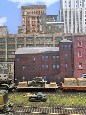 TRACKSIDEFLATS #173b   HO scale SMALL FACTORY