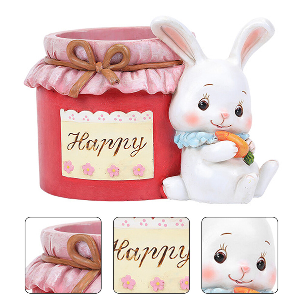 Decorative Rabbit Design Planter Pots For Indoor Plants Plant Pots Flower Pots