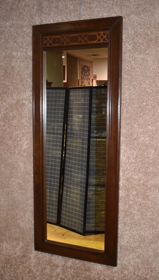 Ethan Allen Chinese Chippendale Style Hall Mirror - Image 3 of 4