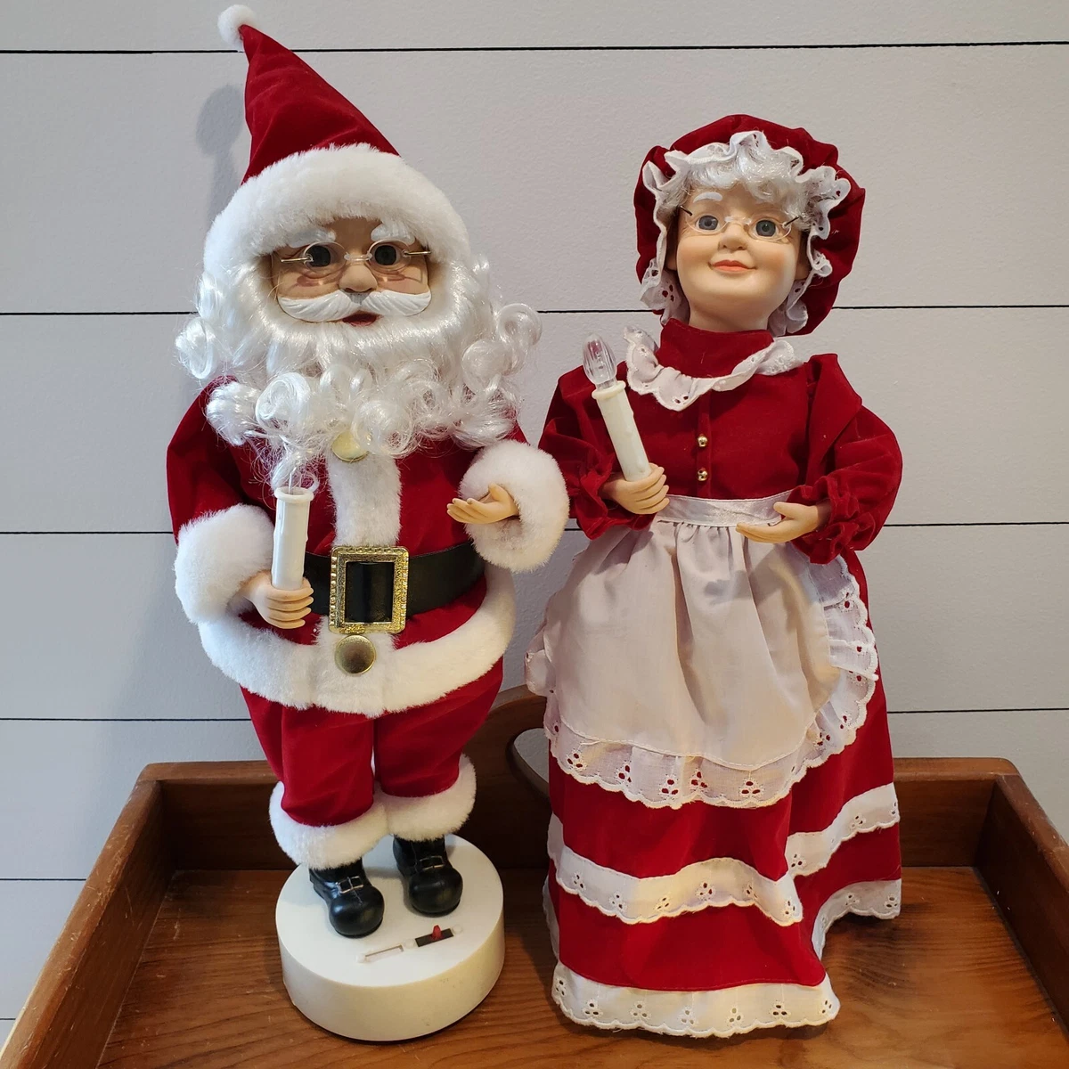 Mr and mrs 2025 santa claus outfits