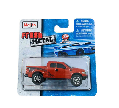 Maisto Fresh Metal Die-Cast Vehicles ~ Ford F-150 SVT Raptor (Red)