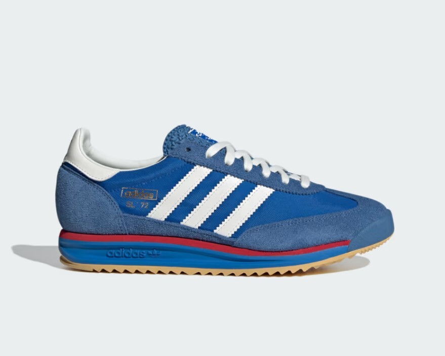 adidas Originals SL 72 RS MEN'S SHOES suede BLUE IG2132 | eBay