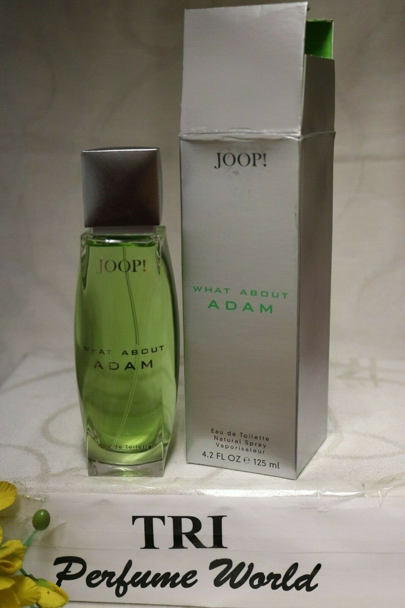 JOOP! WHAT ABOUT ADAM Eau de Toilette EDT Men Spray 4.2 fl. oz 