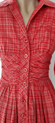 Super Cute Vintage 1950s "Jonathon Logan" Cotton Day Dress - Picture 7 of 11