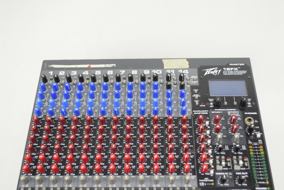Peavey 16FX 16 Channel 4 Bus Console Dual Effects Processors | eBay