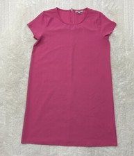 Chelsea 28 Womens Size 1 Short Sleeve Round Neck Pink Shift Dress