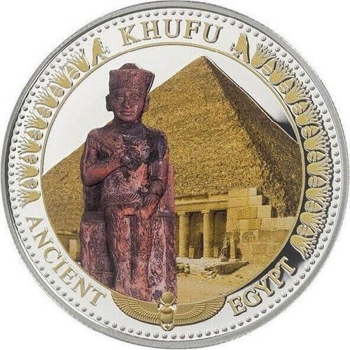 SOLOMON ISLANDS 2015/17 Silver 240g. Proof 20-Coin Collection 'Ancient Egypt' - Picture 8 of 22