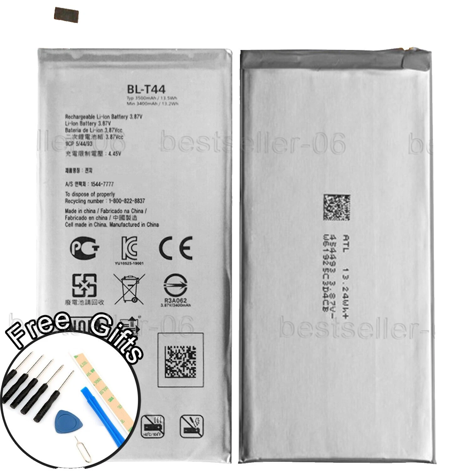 Baterías para Teléfonos celulares LG Para Samsung