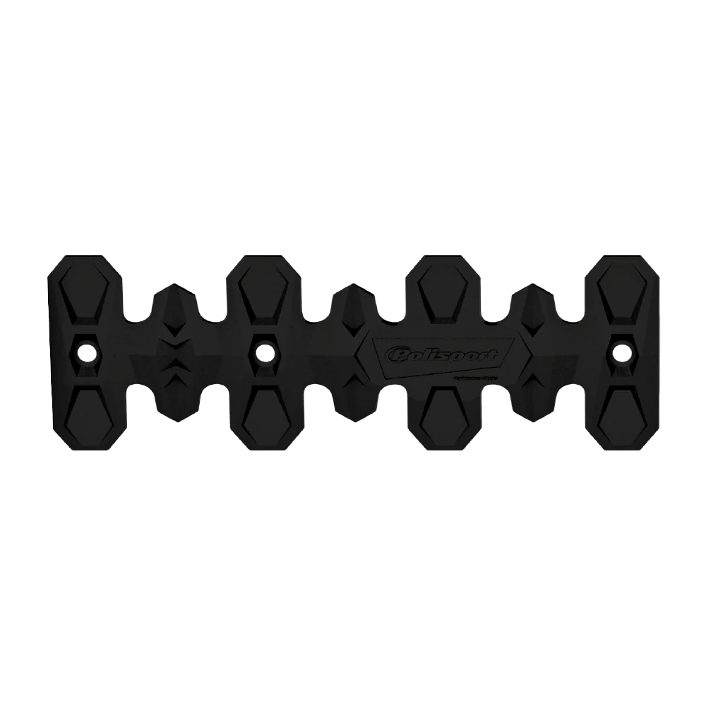 Polisport Armadillo 4 Stroke Header Pipe Guard Short Black