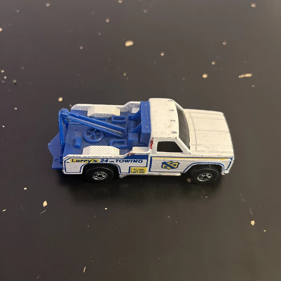 Camión grúa Ramblin' Larry's 1974 Hot Wheels usado 24 horas diecast #1 Foto 2 de 4