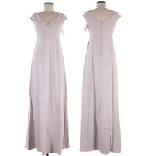Show Me Your MuMu Cream Pleated Maxi Gown
