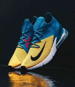 air max 270 flyknit laser orange blue orbit