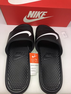 size 16 nike slides