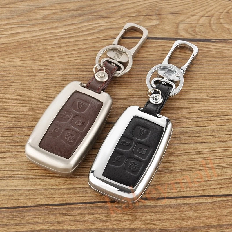 Key Fob Case Bag Holder Cover For Range Rover Discovery4 Evoque Jaguar F-TYPE — 第 2/4 张图片