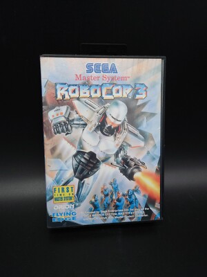 Robocop 3 Master System Factory Sealed New Sega Unopened Rare Hard To Find.