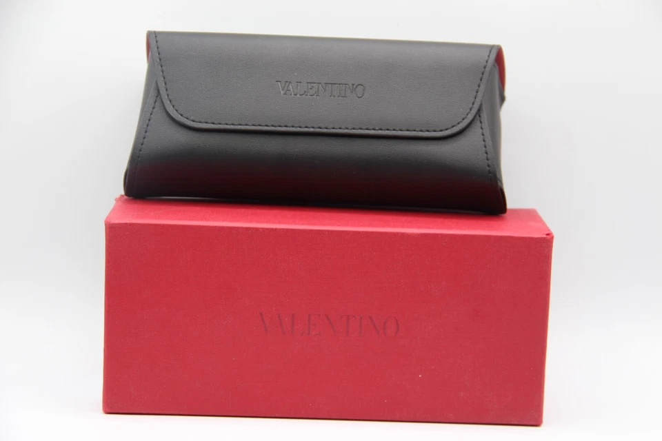 NUEVO VALENTINO ROJO NEGRO AUTÉNTICO GAFAS DE SOL ESTUCHE BLANDO Foto 2 de 2