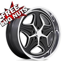 22 Inch 22x9 Foose F171 Merlot Gloss Black Machined Wheels Rims 5x4.75 15